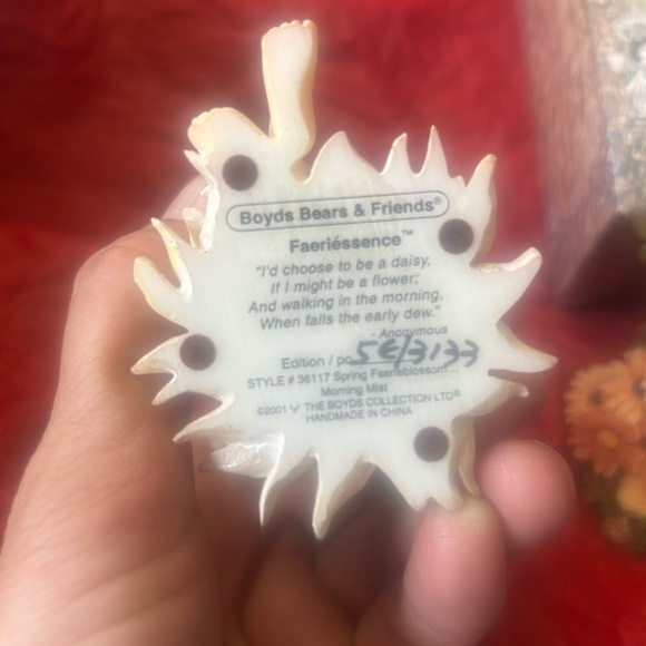 Spring Faerieblossom…Morning Mist.Style #36117 Fairy figurine - Picture 6 of 8